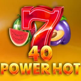 Slots logo of 40 Power Hot from Amusnet Interactive at Spinorhino Casino