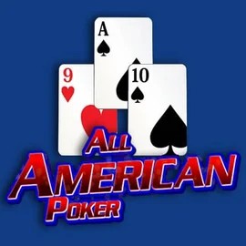 All American Poker slot icon by RTG (Reel Time Gaming), available at Spinorhino Casino