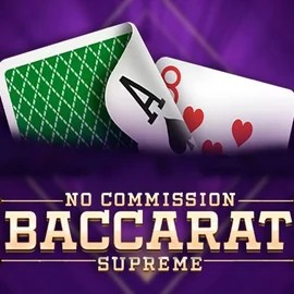 Baccarat Supreme online game logo by OneTouch Games on spinorhinoo.com