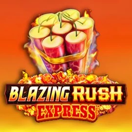 Blazing Rush Express logo by AreaVegas Spinorhino Casino