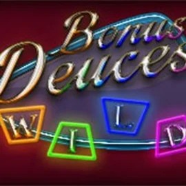 Bonus Deuces Wild (RTG) slot logo by RTG (Reel Time Gaming) at Spinorhino Casino
