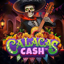 Official Slots logo: Calacas Cash by Greentube at Spinorhino Casino