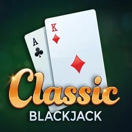 Classic Blackjack casino game by Red Tiger Gaming – featured logo at Spinorhino Casino