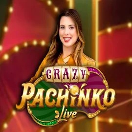 Crazy Pachinko game by Evolution – logo hosted on Spinorhino Casino