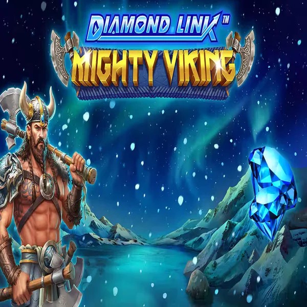 Official Slots logo: Diamond Link Mighty Viking by Greentube at Spinorhino Casino