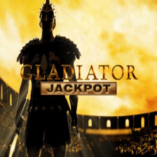 Gladiator Jackpot game by Playtech – logo hosted on Spinorhino Casino