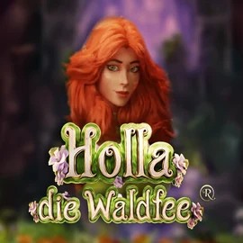 Holla die Waldfee slot logo by Hölle Games at Spinorhino Casino
