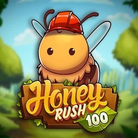 Honey Rush 100 slot logo by Play'n GO at Spinorhino Casino