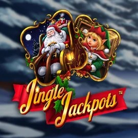 Jingle Jackpots casino game by Dragon Gaming – featured logo at Spinorhino Casino