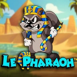 Slots logo of Le Pharaoh from Hacksaw Gaming at Spinorhino Casino