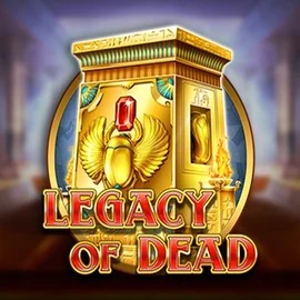 Legacy of Dead logo by Play'n GO at Spinorhino Casino