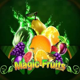 Magic Fruits Deluxe logo by Wazdan at Spinorhino Casino