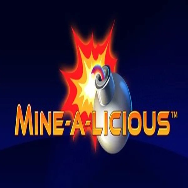 Mine a Licious slot logo by Playtech at Spinorhino Casino