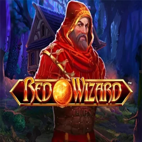 Red Wizard logo – Slots by Rarestone Gaming at Spinorhino Casino