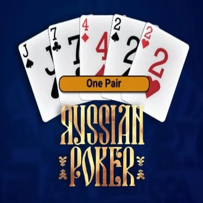 Russian Poker online game logo by OneTouch Games on spinorhinoo.com