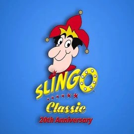 Try Slingo Classic 20th Anniversary slot by Slingo on spinorhinoo.com – logo image