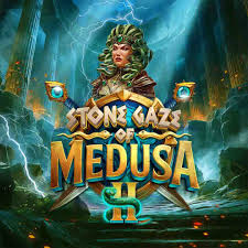 Slots logo of Stone Gaze of Medusa 2 from Stakelogic at Spinorhino Casino