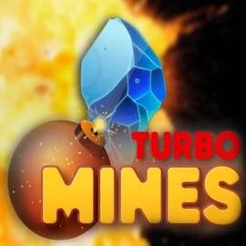 Turbo Mines by Turbo Games, showcased at spinorhinoo.com – game logo